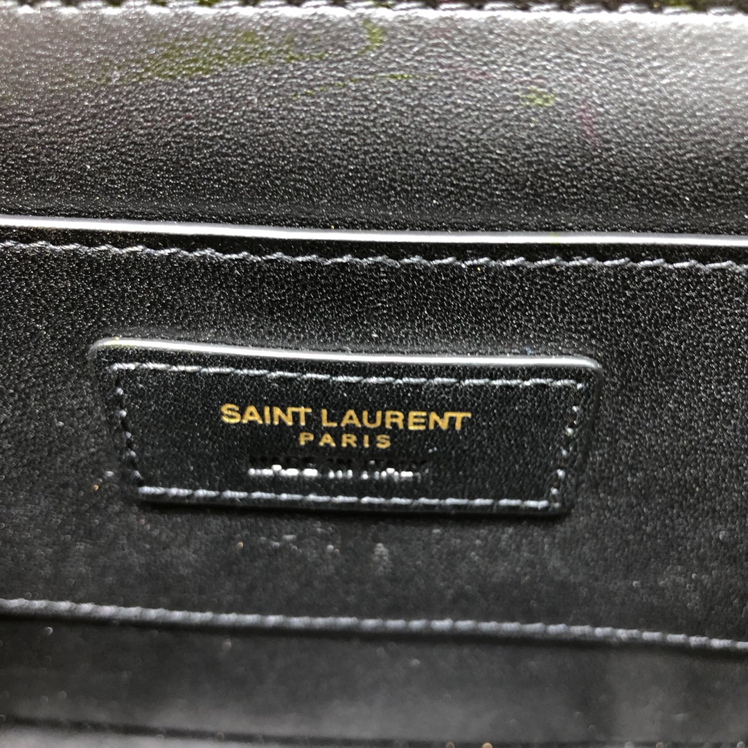 Saint Laurent Solferino Box Small Calfskin Handbag Shoulder Bag Apricot 634306 